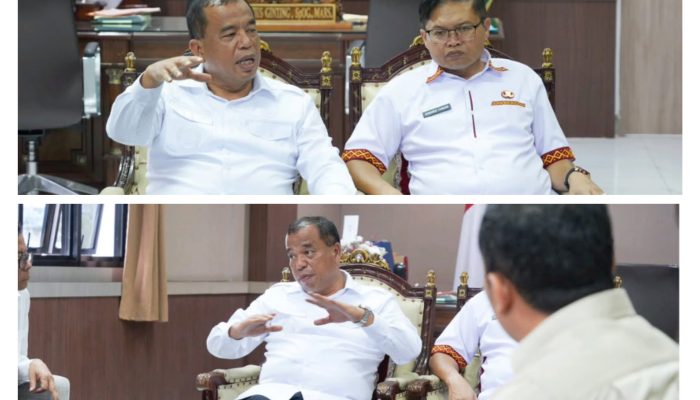 Bupati Karo Terima Audiensi Kakanwil BPJS Ketenagakerjaan Sumbagut Bahas Peningkatan Kepesertaan Pekerja