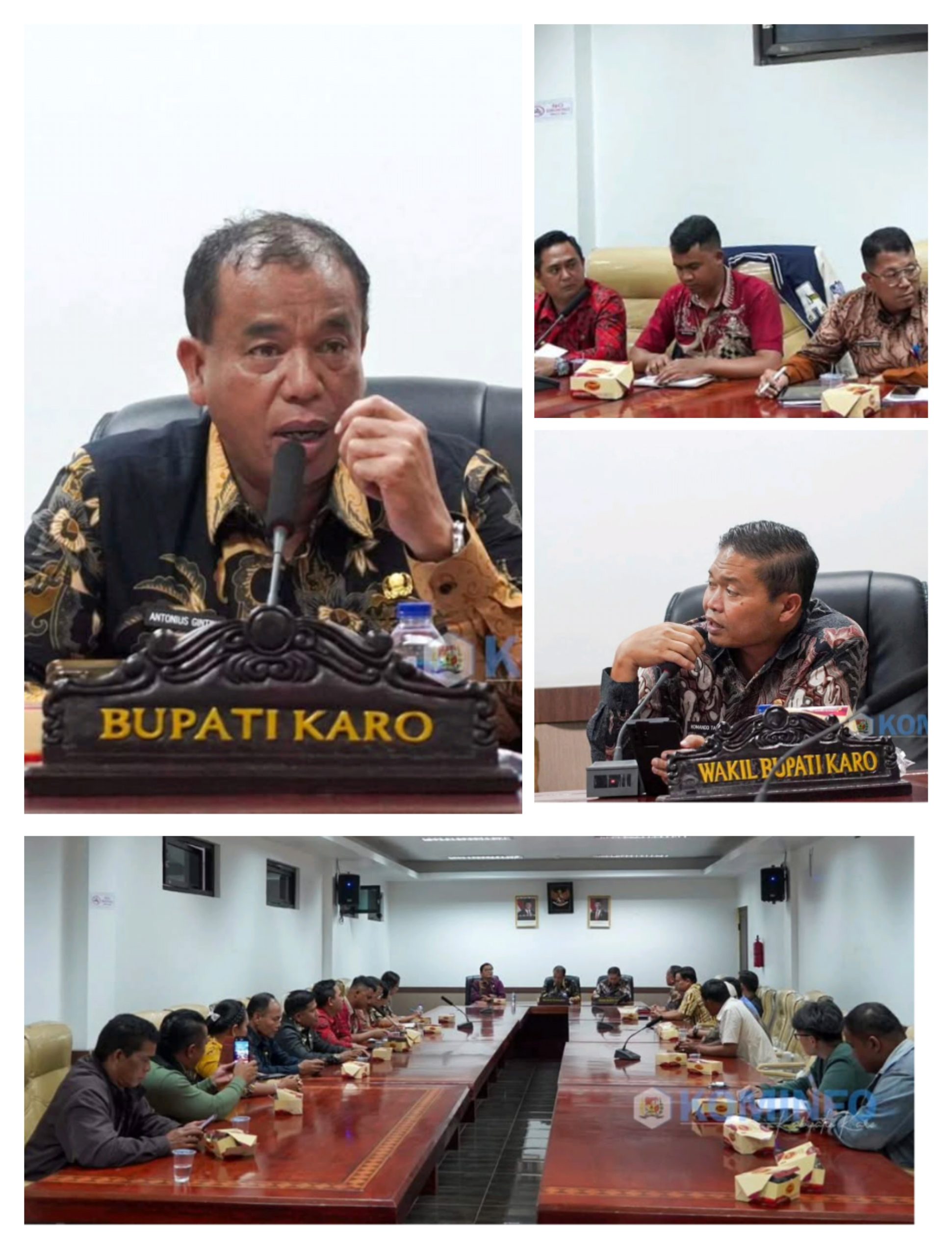Bupati dan Wakil Bupati Karo Berangkatkan Siswa Ikuti Kompetisi Robotik Nasional di Bandung