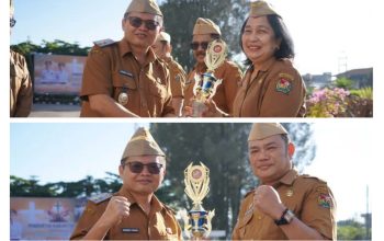 Wakil Bupati Karo Pimpin Apel Gabungan di Lingkungan Pemerintah Kabupaten Karo