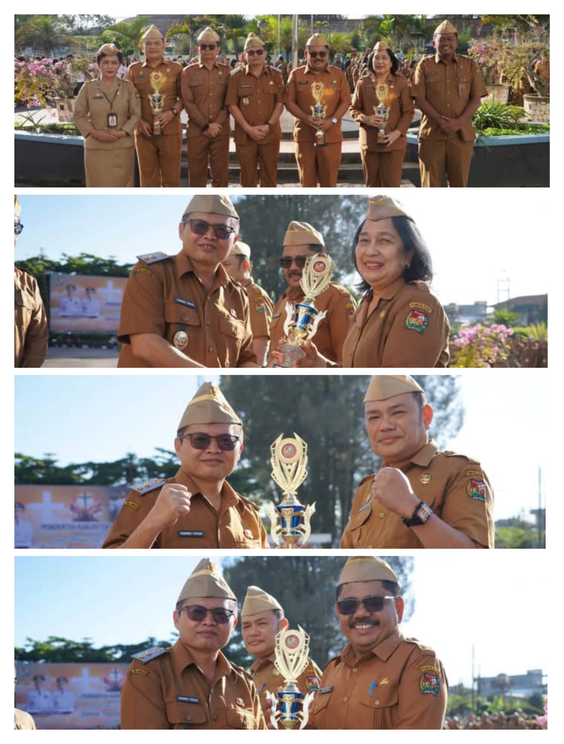 Wakil Bupati Karo Pimpin Apel Gabungan di Lingkungan Pemerintah Kabupaten Karo