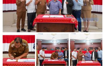 Bupati Karo Dan Wakil Bupati Karo Hadiri Rapat Paripurna DPRD Karo, Kesepakatan Atas Rancangan Awal RPJMD TA 2025-2029