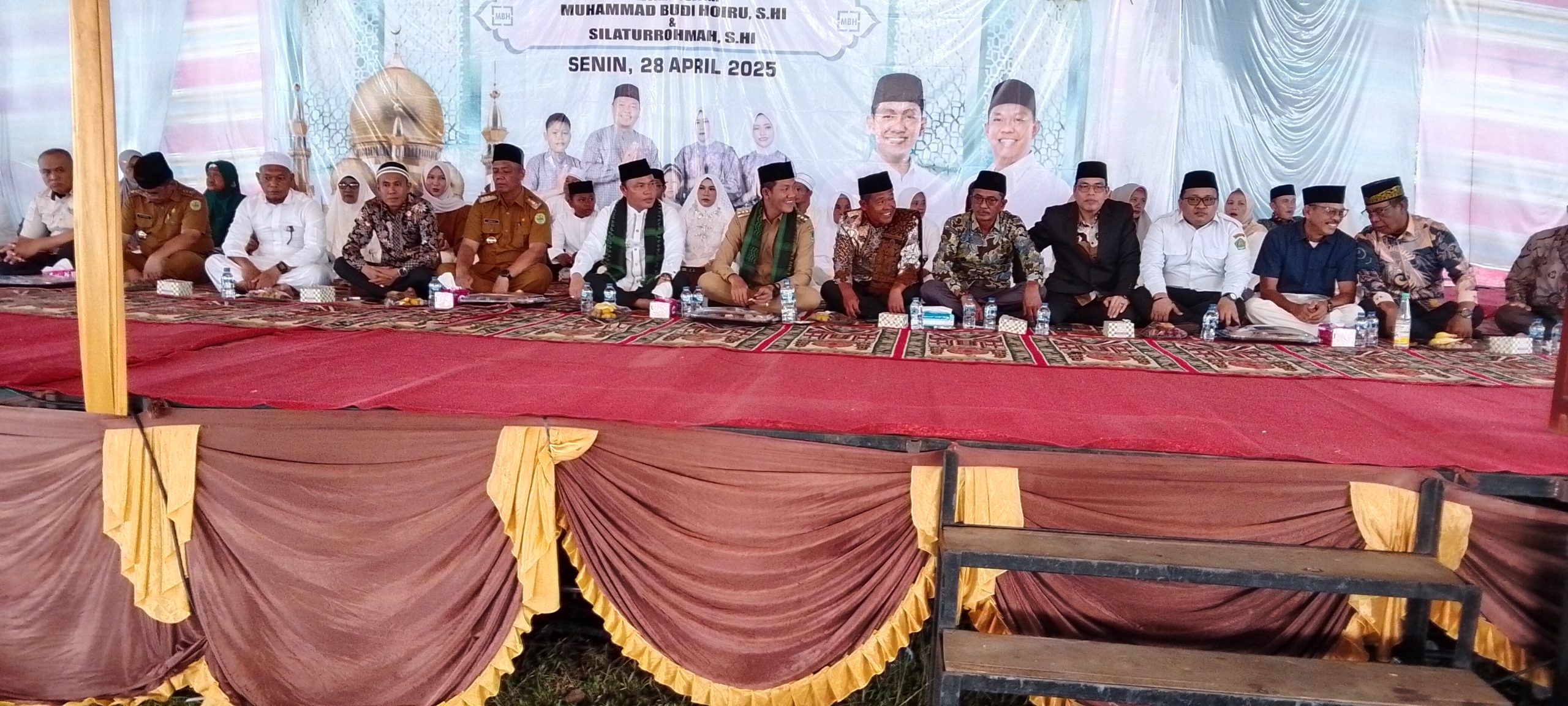 Muhammad Budi Hoiru, S.Hi Menggelar Acara Halal Bihalal Sekaligus Syukuran Atas Terpilihnya kembali Sebagai Anggota DPRD Kabupaten PALI Untuk Periode 2024–2029