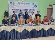 Dalam Rangka Memperkuat Perekonomian Masyarakat Desa, Pemerintah Desa Mangku Negara Timur Menggelar Musyawarah Desa Khusus (MUSDESUS) Dalam Rangka pembentukan Koperasi Merah Putih