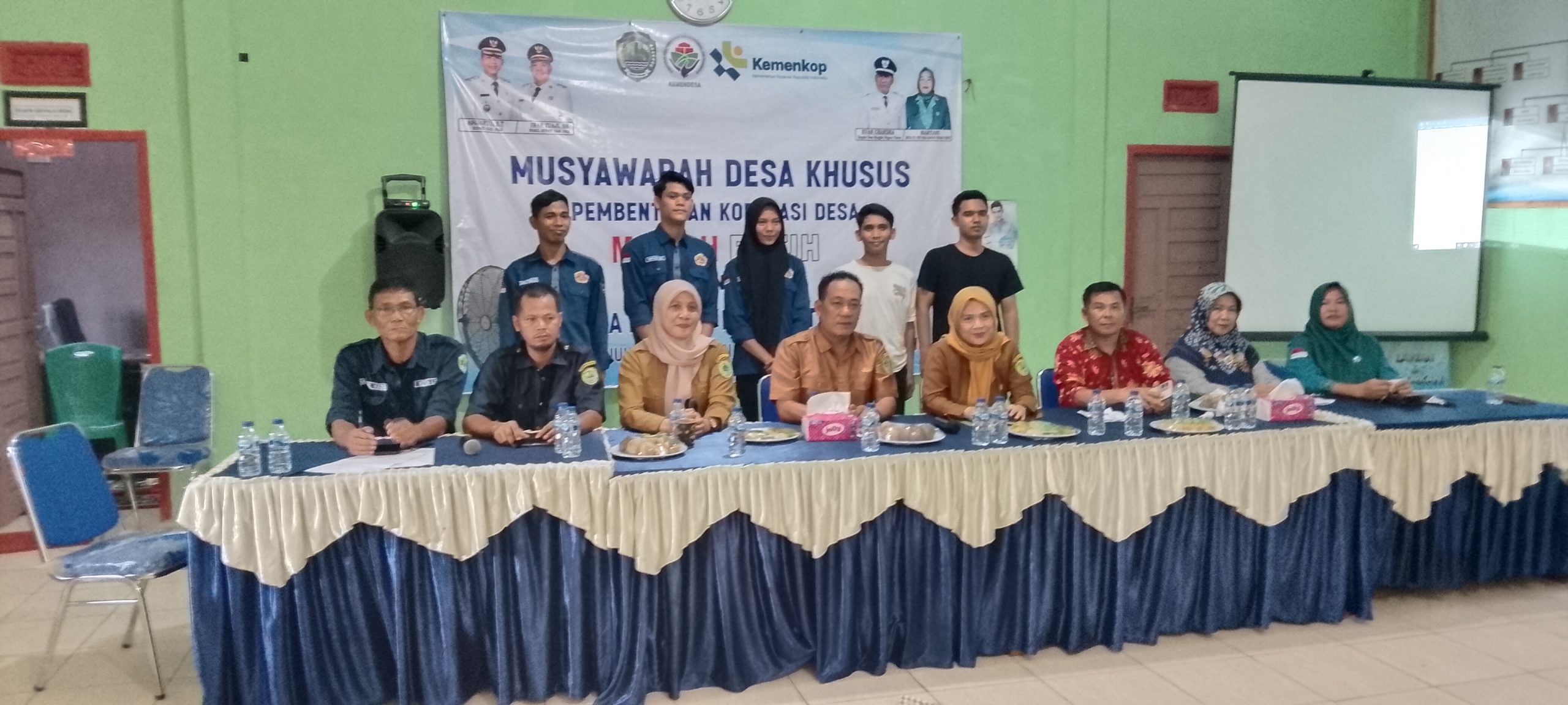 Dalam Rangka Memperkuat Perekonomian Masyarakat Desa, Pemerintah Desa Mangku Negara Timur Menggelar Musyawarah Desa Khusus (MUSDESUS) Dalam Rangka pembentukan Koperasi Merah Putih