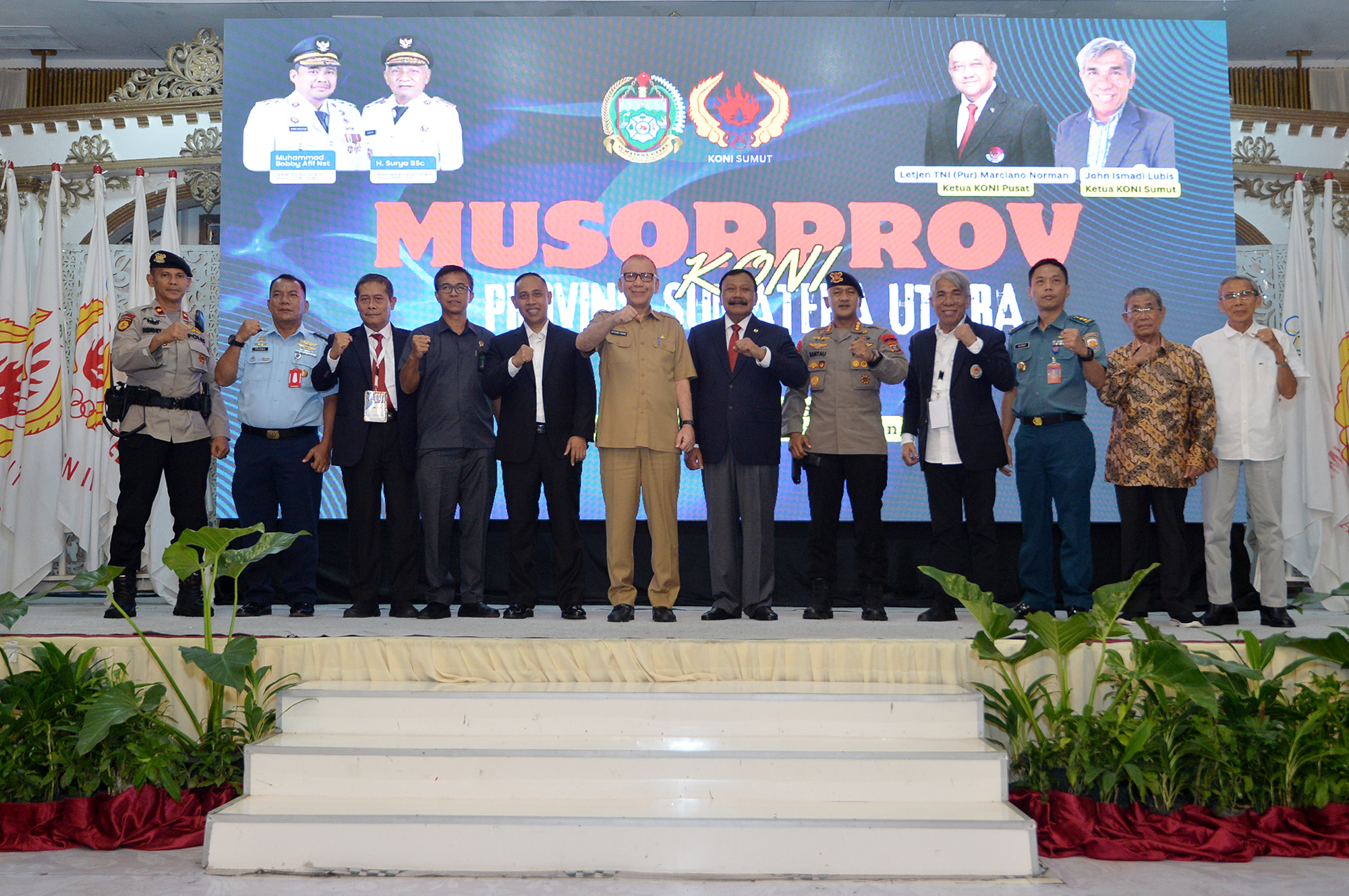 Gubernur Sumut Buka Musorprov KONI Sumut TA 2025 Gubernur Sumut Buka Musorprov KONI Sumut TA 2025