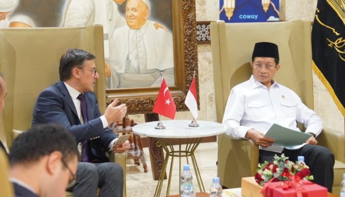 Terima Kunjungan Dubes Turki, Menag Bahas Kerja Sama Bidang Agama, Budaya, hingga Pendidikan
