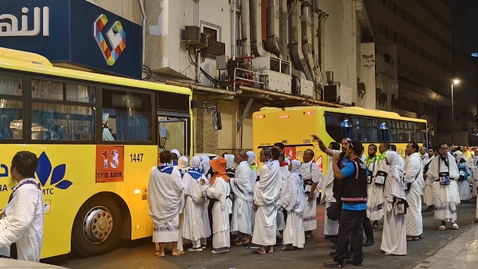 Tips Anti Nyasar Gunakan Bus Shalawat Pergi Pulang Masjidil Haram
