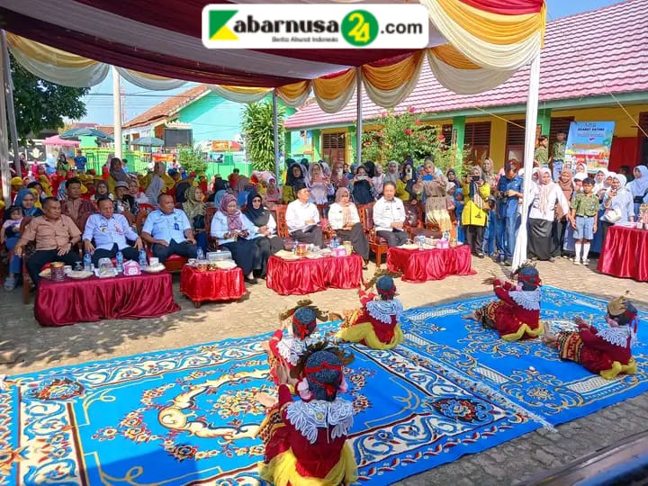Pemkab Lampura, Gebyar Ceria Meriahkan SDN 02 Gapura Kotabumi: Anak PAUD/ TK/ RA Tunjukkan Bakat Dalam Lomba Mewarnai dan Senam