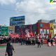 Tekankan  Humanisme, 1. 719 Personel  Polda  Lampung  dan Jajaran  Amankan  May Day 2025