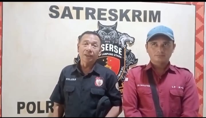 Ketua DPC LP3K- RI Lampung Utara Tindak Lanjuti Penganiayaan Oknum Kades Terhadap Oknum Wartawan