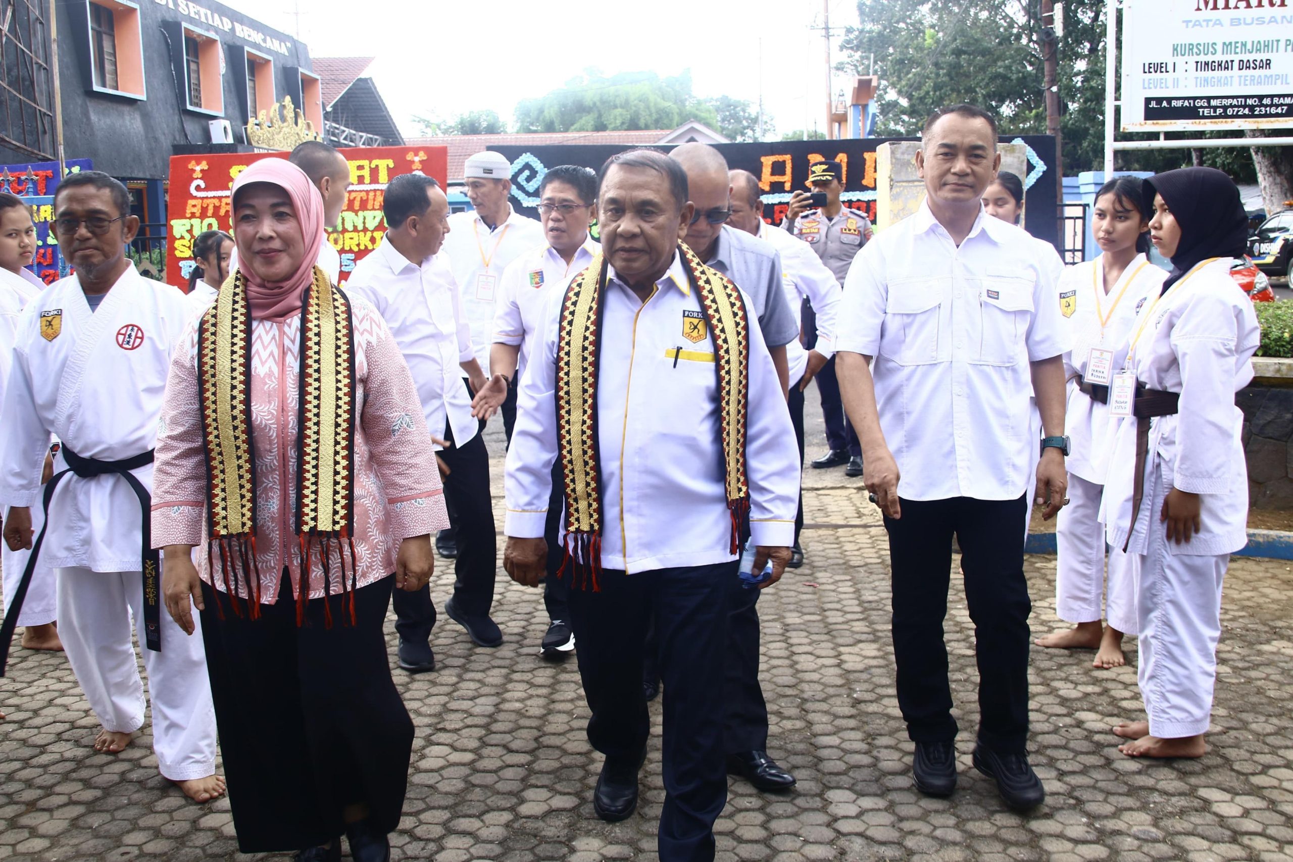 Muscab VI Forki Lampung Utara; Bangkitkan Semangat Organisasi Menuju Prestasi Serta Pelantikan Ketua Foŕki Lampung Utara