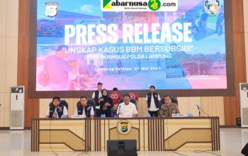 Polda Lampung Ungkap Kasus Pencampuran Bahan Bakar Minyak Pertalite, Tersangka Diamankan