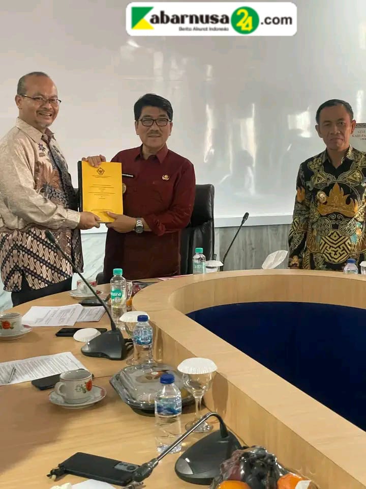 Bupati Lampung Utara Terima Naskah Hasil Pemeriksaan (NHP) BPK RI Atas LKPD Tahun Anggaran 2024