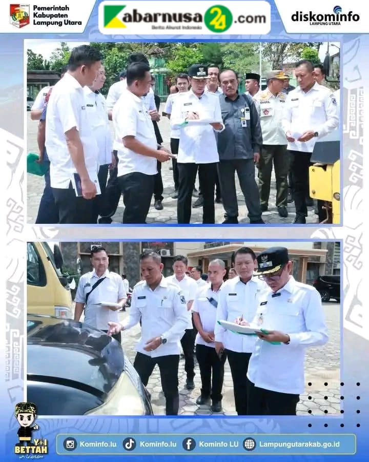 Wakil Bupati Lampung Utara Hadiri Apel Randis, Tegaskan Pentingnya Tertib Administrasi Dan Pengunaan Kendaraan Dinas