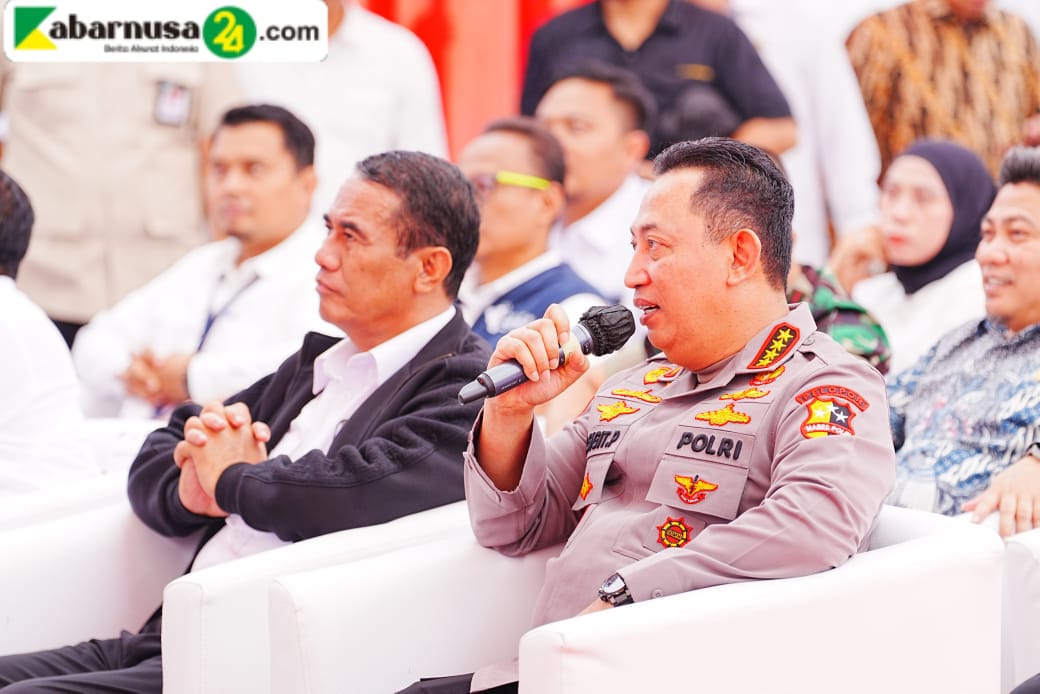Kapolri - Mentan Tinjau Gudang Bulog Ternate, Cek Kesiapan Tampung Dan Jaga Kualitas Pangan