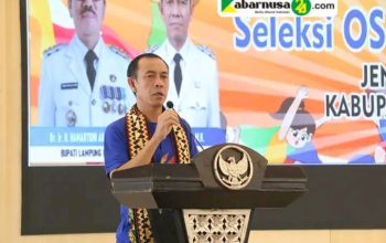 Wakil Bupati Lampung Utara Resmi Membuka Seleksi ÒSN , 025N, Dan FLS2N Tahun 2025