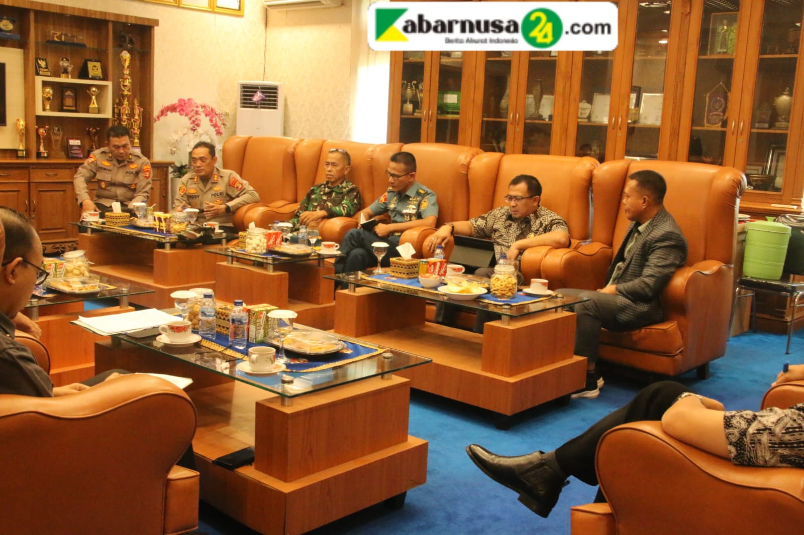 Bupati Lampung Utara Dr. Ir. H. Hamartoni, M.Si Pimpin Rapat Koordinasi Persiapan Kunjungan Gubernur Dan Penanganan Isu Ctrategis Daerah