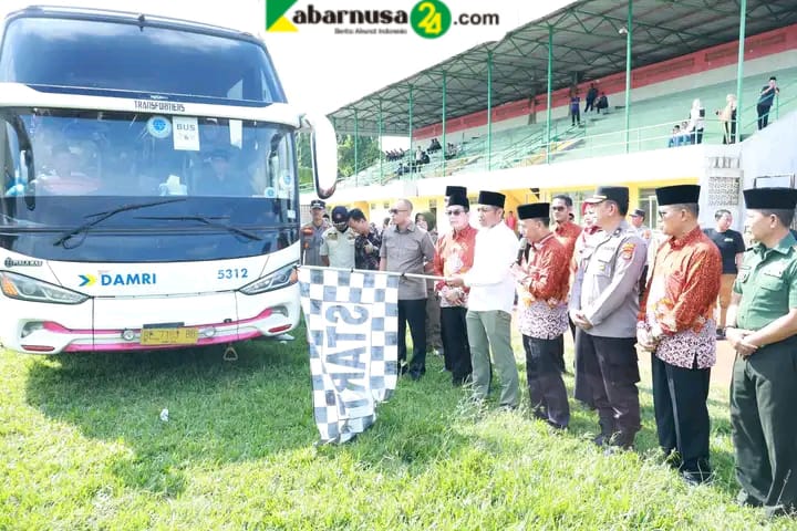 Pemerintah Kabupaten Lampung Utara Lepas Keberangkatan Jemaah Haji Sebanyak 47 Orang, Kloter 2 Tahun 2025