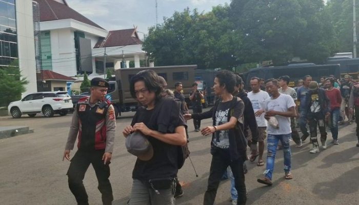 Operasi Premanisme Wilayah Bogor, 23 Preman Berkedok Jukir Liar di Tangkap