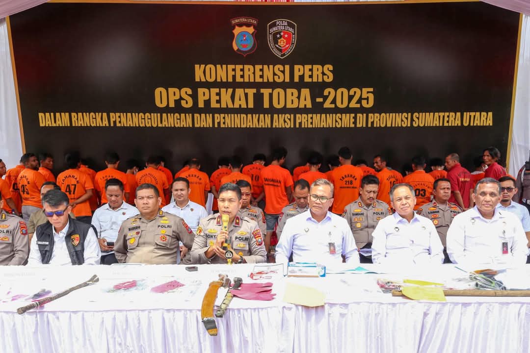 1.130 Pelaku Premanisme Diungkap, Polda Sumut Tegaskan Tak Ada Ruang Bagi Premanisme Berkedok Ormas