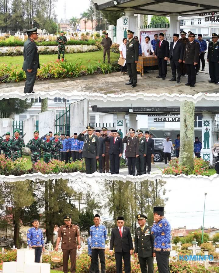 Wakil Bupati Karo Pimpin Upacara Harkitnas 2025, Dilanjutkan Ziarah ke Taman Makam Pahlawan
