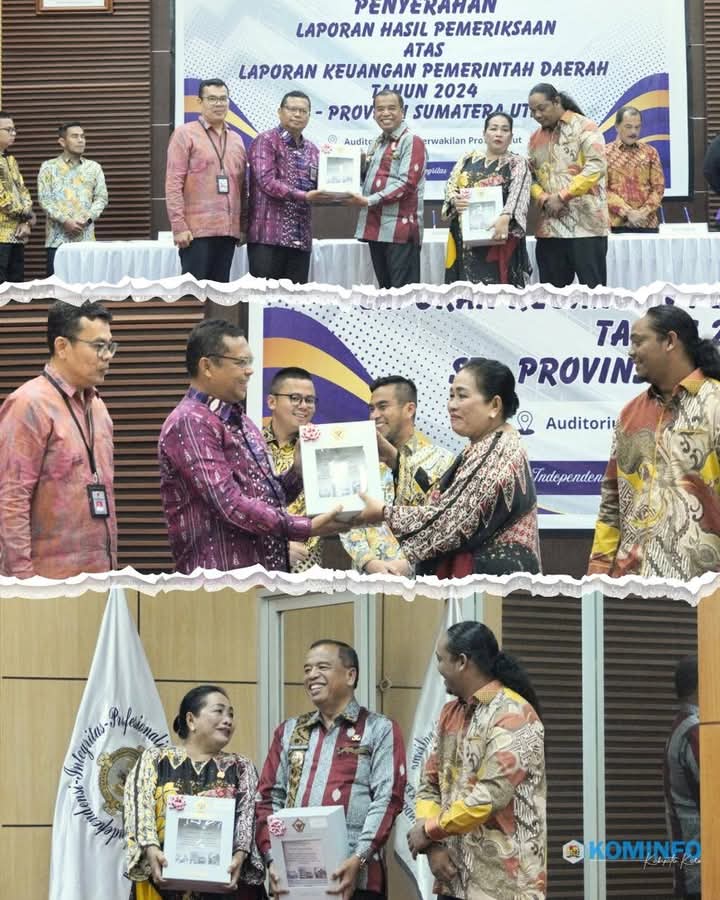 Pemerintah Kabupaten Karo Raih Opini WTP ke-6 Kali Berturut-turut dari BPK RI