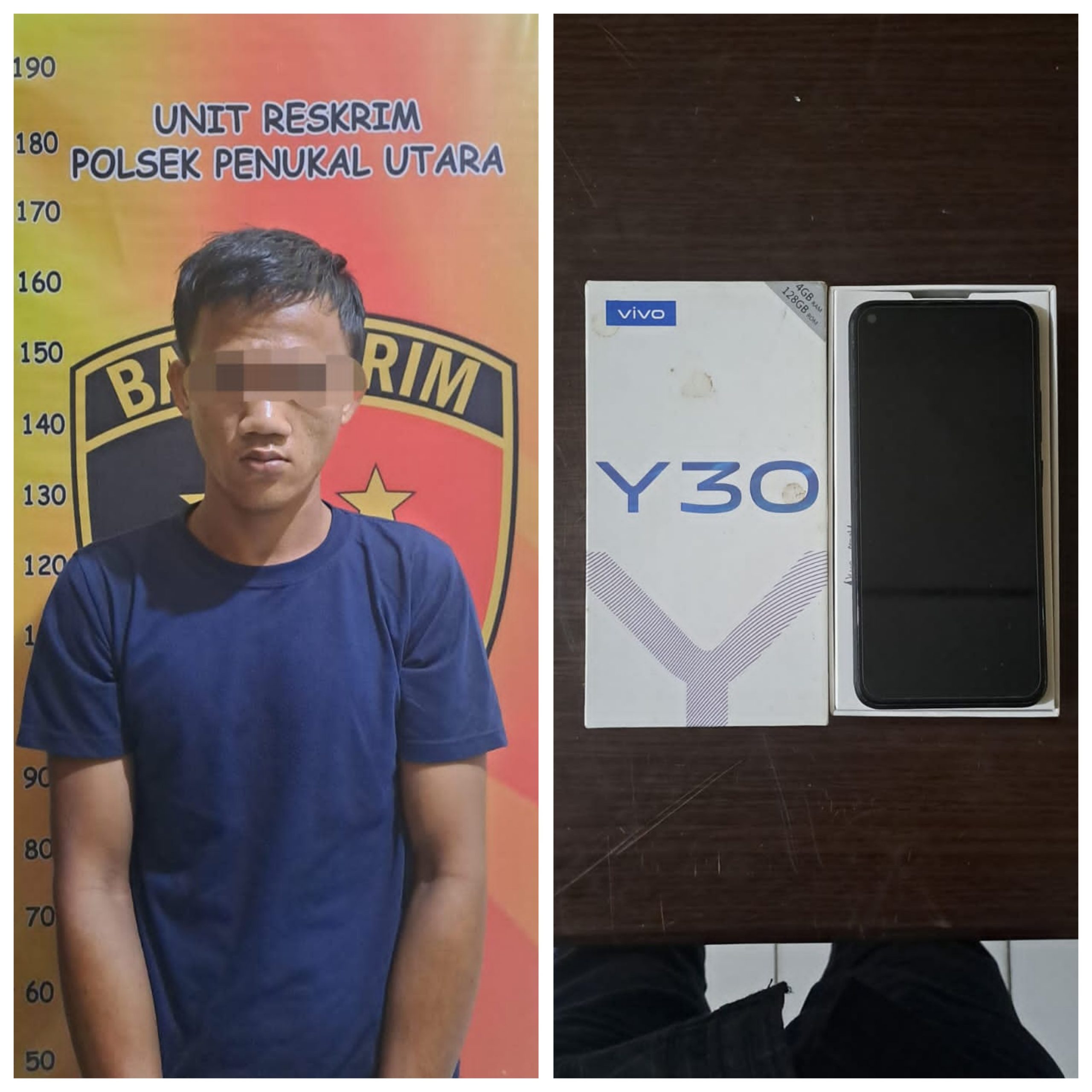 Polsek Penukal Utara Berhasil Ungkap Kasus Curat, Pelaku Dibekuk di Palembang