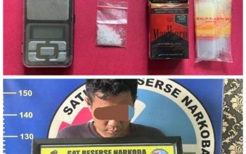 Tim Satresnarkoba Polres PALI Ringkus Pria Desa Prambatan, Diduga Pengedar Narkotika Jenis Sabu