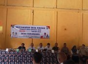 Musyawarah Desa Suka Manis Bentuk Koperasi “Merah Putih”, Dorong Kemandirian Ekonomi Masyarakat