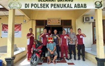 Tim Srigala Unit Reskrim Polsek Penukal Abab Berhasil Ringkus Terdukga Pelaku Pencuri Motor