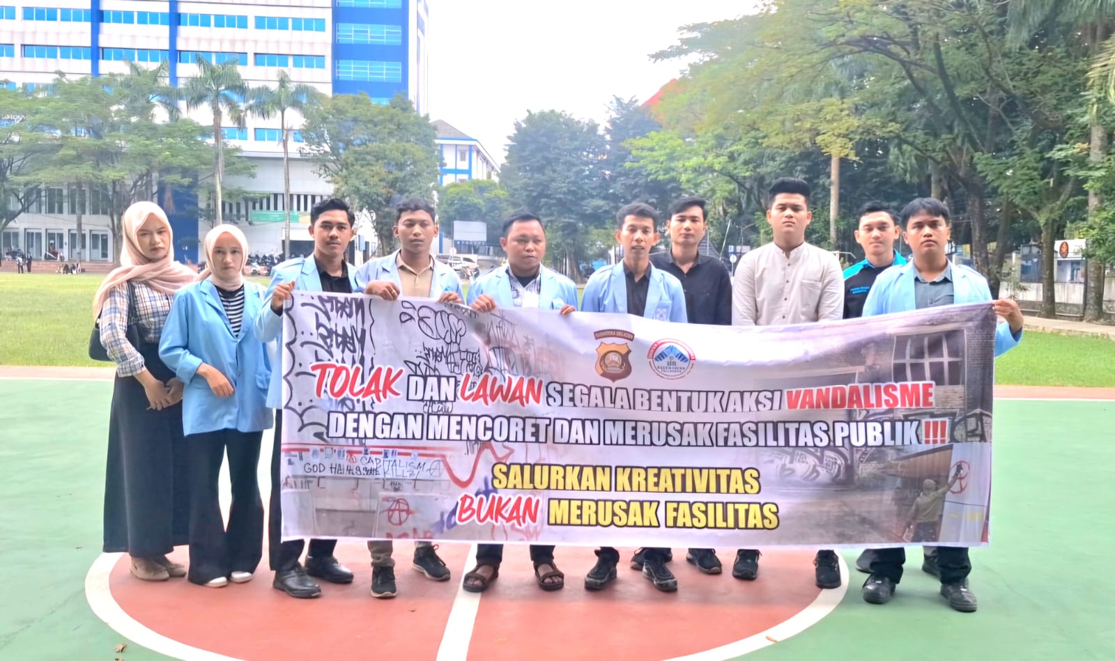 Dema UIN Raden Fatah Palembang Menghimbau Tolak Dan Lawan Ajakan Aksi Vandalisme