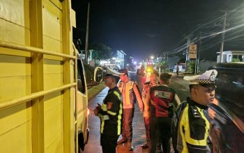 Polres PALI Gencarkan Razia Terpadu, 58 Personel Dikerahkan Tegakkan Kamtibmas dan Kamseltibcarlantas