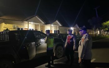 Tingkatkan Keamanan dan Ketertiban, Tim UKL I Polres PALI Gelar Razia Terpadu