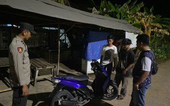 POLSEK TALANG UBI GELAR KRYD, CIPTAKAN SITUASI KONDUSIF DI WILAYAH HUKUMNYA