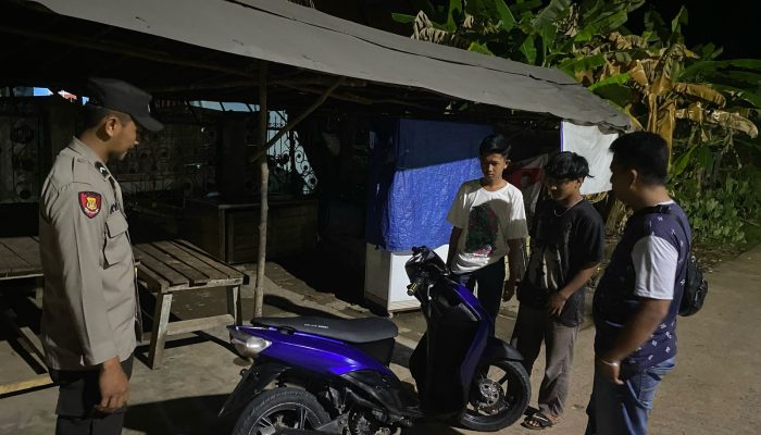 POLSEK TALANG UBI GELAR KRYD, CIPTAKAN SITUASI KONDUSIF DI WILAYAH HUKUMNYA