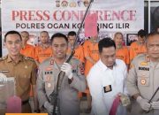 Polres OKI, Berhasil Amankan 4 Pelaku Pengeroyokan Hingga Tewas, Yang Terjadi di Tulung Selapan