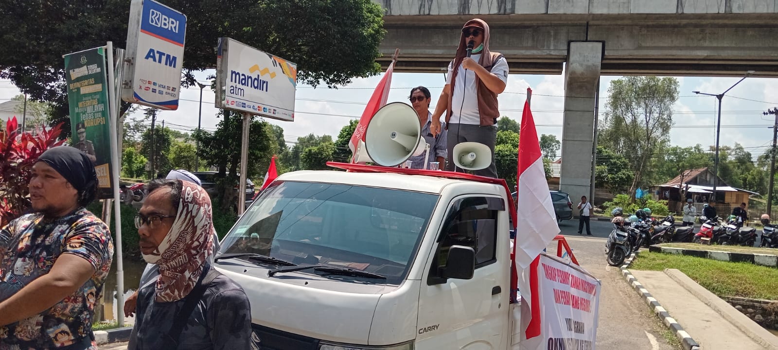 PSR Aksi Demo Kejati Laporkan Adanya Dugaan Indikasi Permupakatan Jahat PT.Minanga Ogan Atas Sertipikat ASPAL