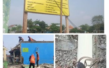 Pekerjaan Rehab Total SDN 01 Karang Sambung Diduga Oknum Kontraktor Nakal