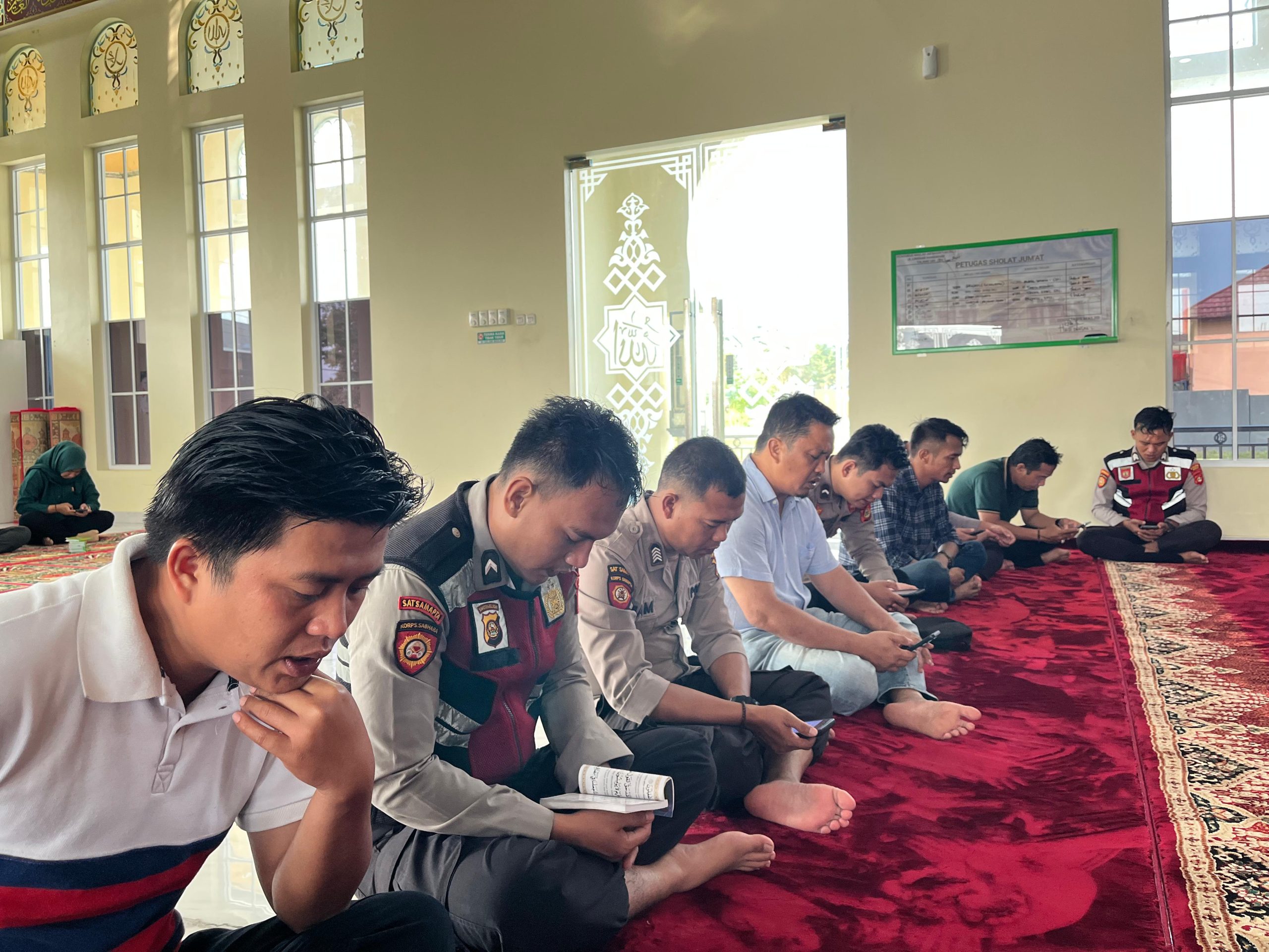 Polres PALI Menggelar kegiatan Bimbingan Rohani dan Mental (Binrohtal) Yang Rutin digelar Setiap Hari Kamis