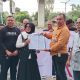 Massa Lembaga Milenial Anti Korupsi Minta Kejati Sumsel Usut Dugaan Dana Desa Mangsang Bayung Lincir Muba