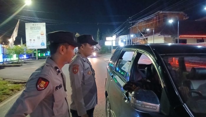 POLSEK TALANG UBI GELAR KRYD UNTUK CIPTAKAN RASA AMAN DI MASYARAKAT