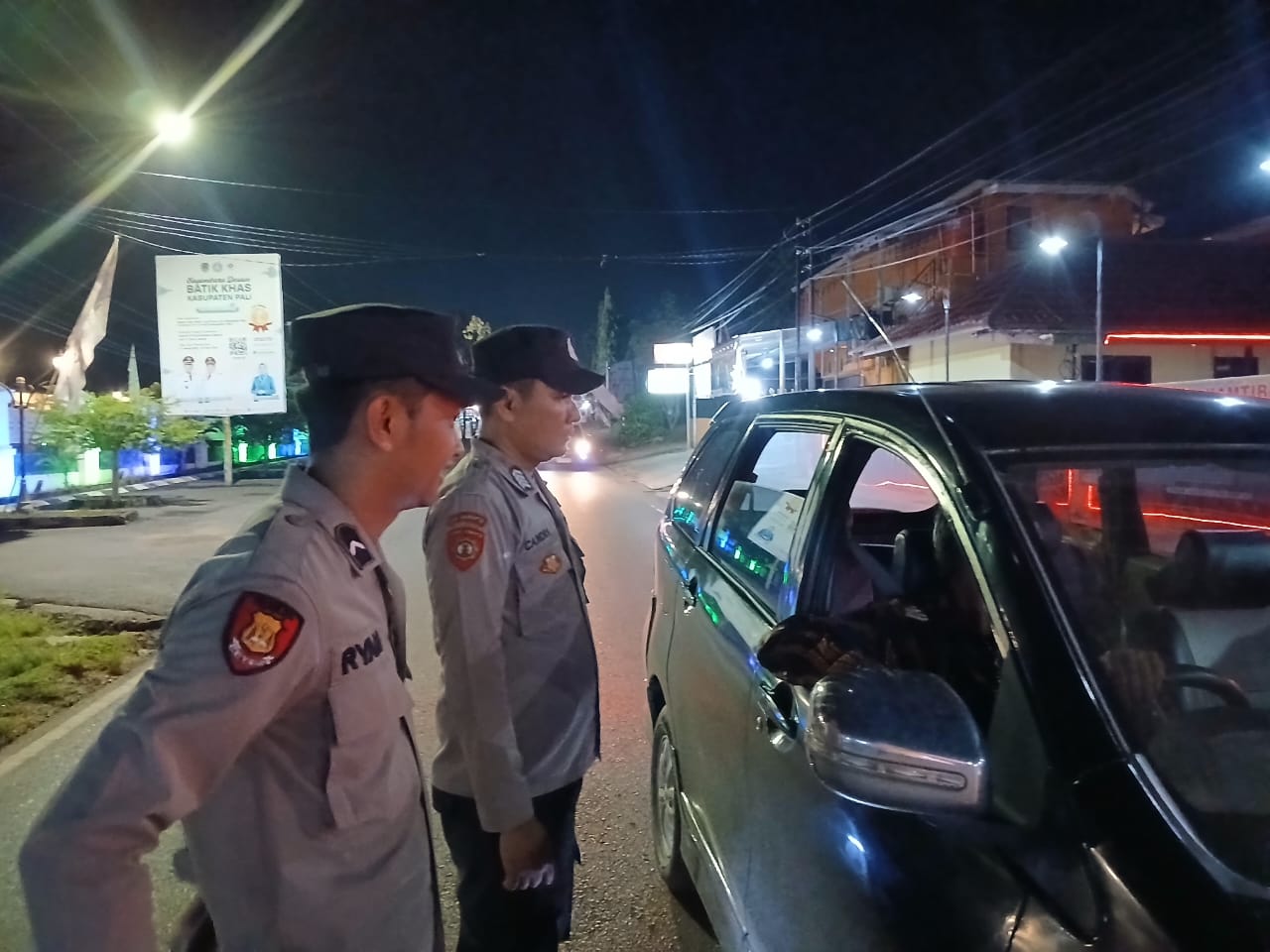 POLSEK TALANG UBI GELAR KRYD UNTUK CIPTAKAN RASA AMAN DI MASYARAKAT