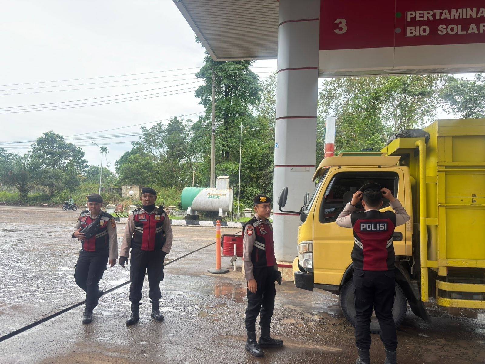 Sat Samapta Polres PALI Gelar Patroli Perintis Presisi di Simpang Tais, Pastikan Kamtibmas Aman dan Kondusif