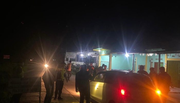 Polsek Penukal Abab Gelar Razia Terpadu Cegah Kriminalitas dan Gangguan Kamtibmas