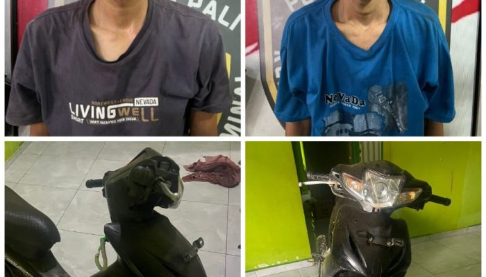 Satreskrim Polres PALI Berhasil Ungkap Kasus Curanmor di Talang Akar, Dua Pelaku di  Bekuk