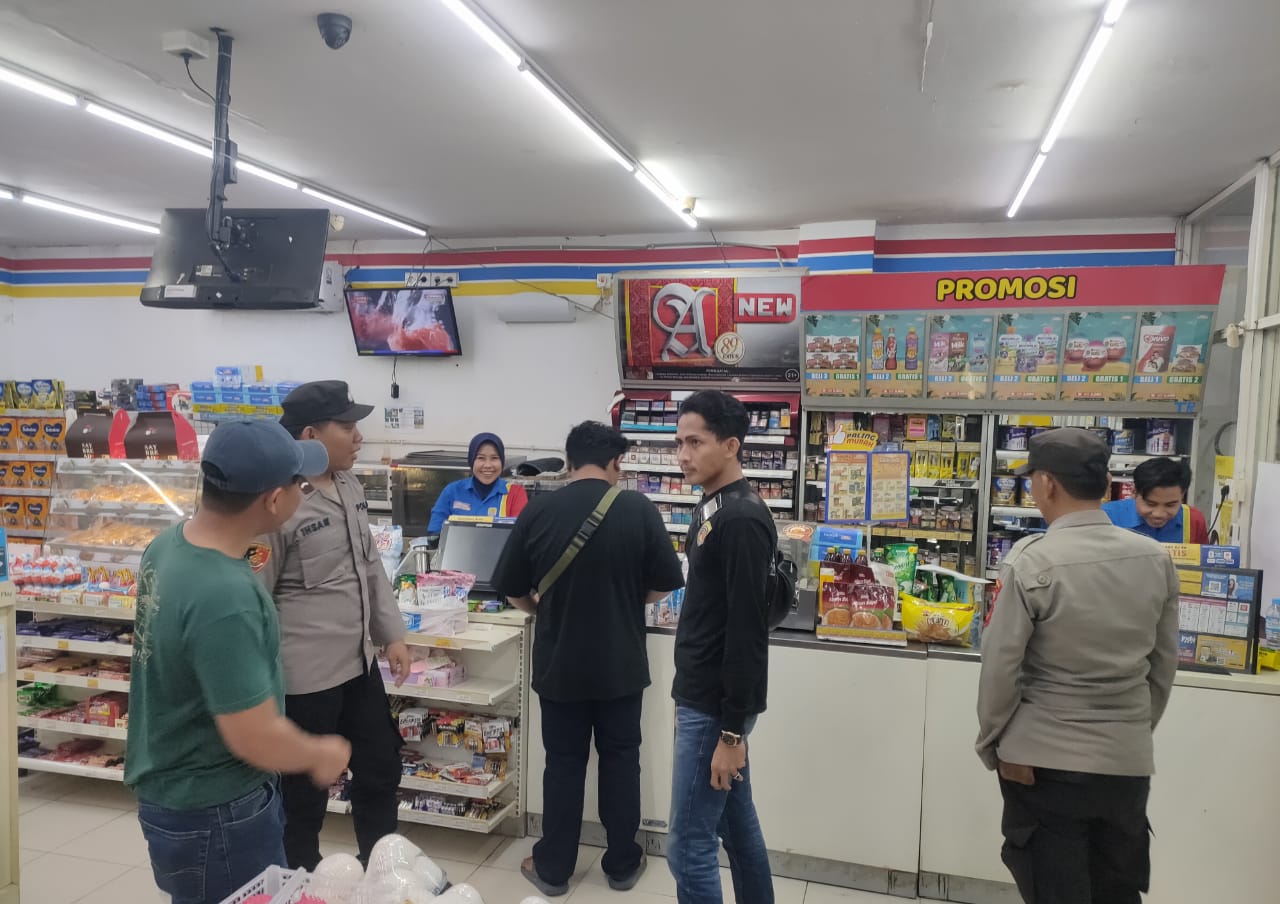 Personel Polsek Talang Ubi Menggelar Apel Malam Yang dilanjutkan Dengan Patroli Rutin di Wilayah Hukumnya