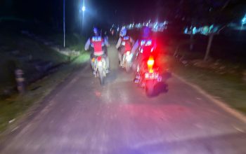 Patroli Perintis Presisi Polres PALI Jaga Kamtibmas di Area Komperta: Remaja Diberi Edukasi Humanis