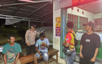 APEL MALAM DILANJUTKAN DENGAN PATROLI, POLSEK TALANG UBI PASTIKAN WILKUM DALAM KEADAAN AMAN TERKENDALI