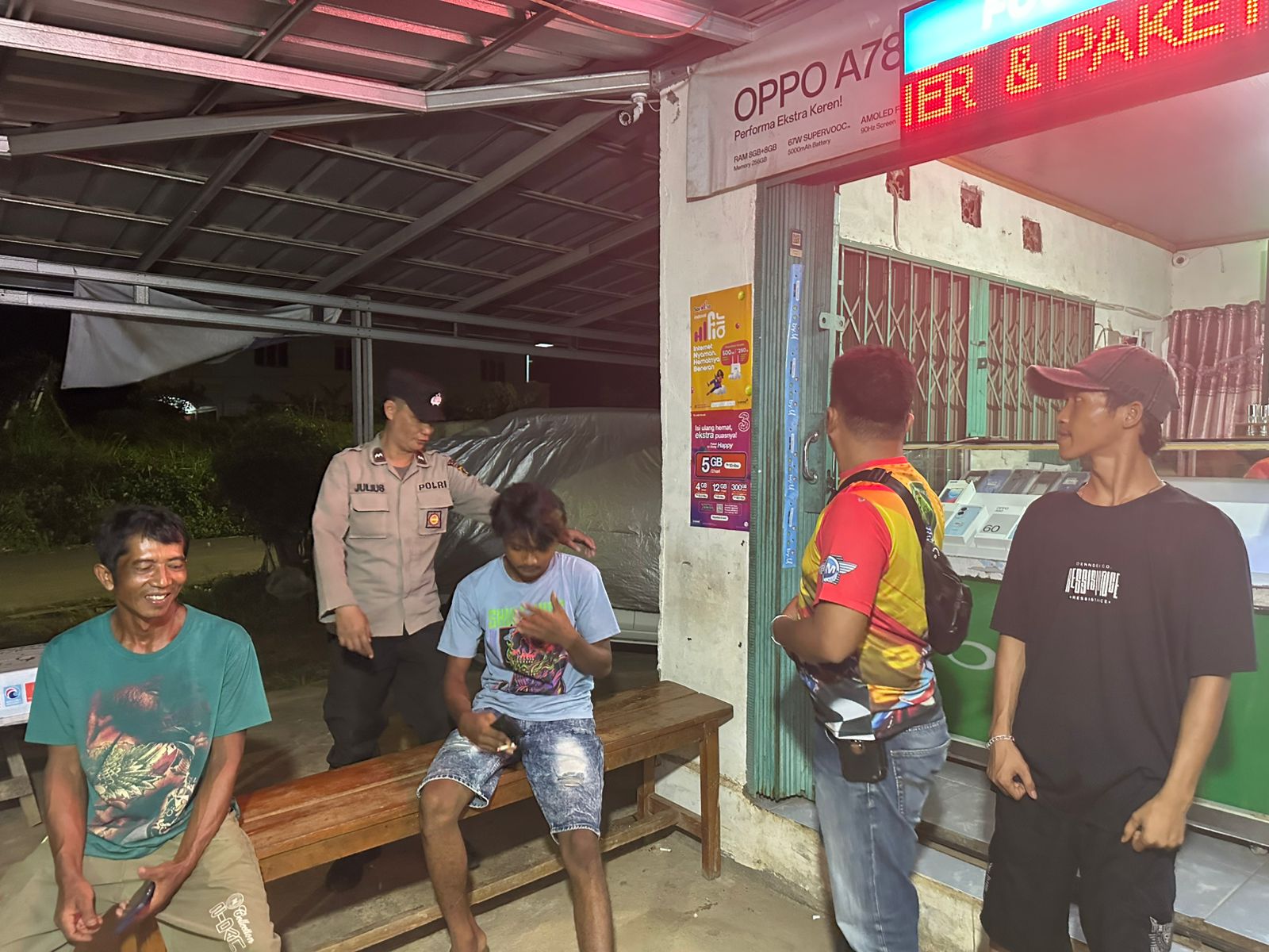 APEL MALAM DILANJUTKAN DENGAN PATROLI, POLSEK TALANG UBI PASTIKAN WILKUM DALAM KEADAAN AMAN TERKENDALI