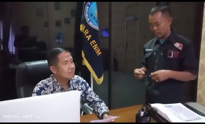 BNN Muara Enim Angkat Bicara Disinformasi Berita Viral yang di Posting akun tiktok RMOL Sumsel
